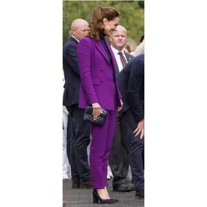 Jaeger London Black Quilted Leather Shoulder Bag Kate Middleton Quiet Luxury